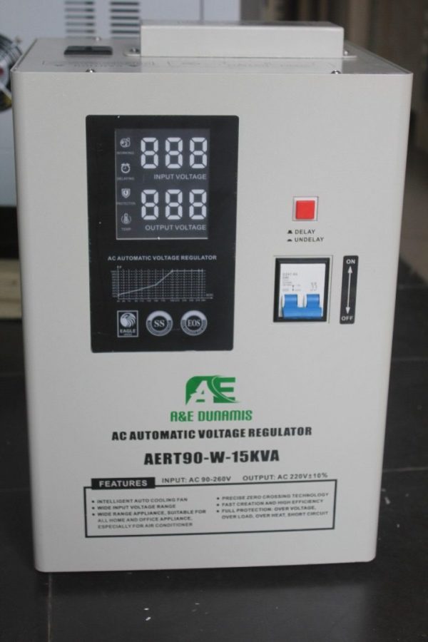 15KVA Single-Phase Servo Voltage Stabilizer (100V-260V) - Image 3