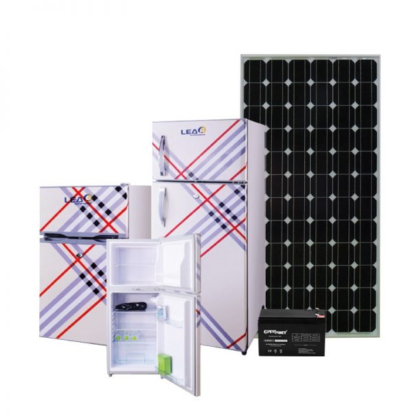 110Liters SOLAR AC/DC Refrigerator with Battery and Solar Panel Combo