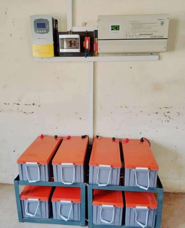 10kva Inverter Installation With 8 Battaries