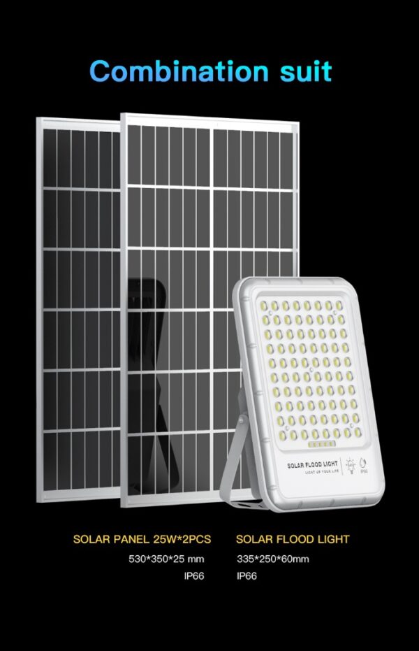 400W Super Bright Solar Street Light With Remote Control - Image 3