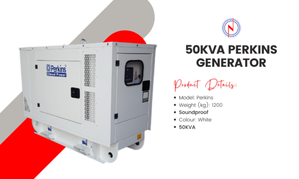 50kva Perkins Soundproof Generator