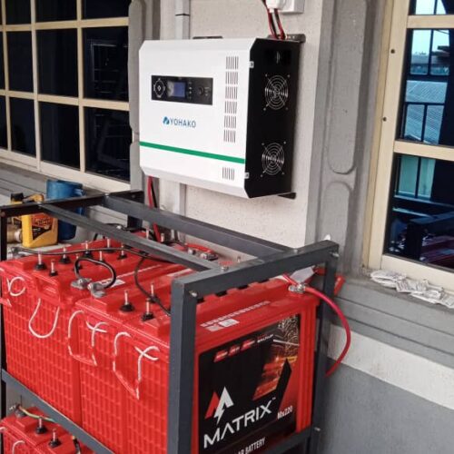 5Kva Inverter With 8X200 AH Battery and 16 X 200W Solar Panel