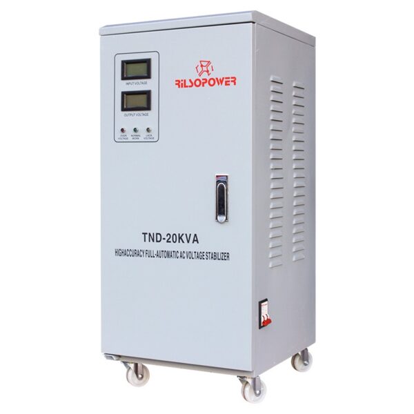 RILSO 20KVA SERVO STABILIZER INPUT VOLTAGE 90V TO 260V (2)