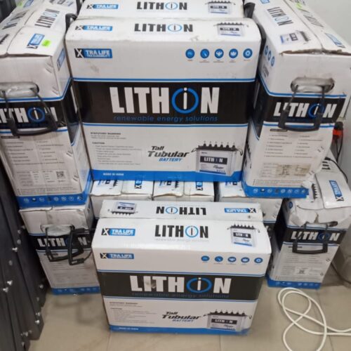 lithon tubular battery 12v 220ah