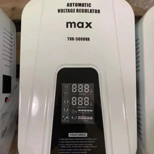 max 5kva relay stabilizer with input voltage of 90v to 280v