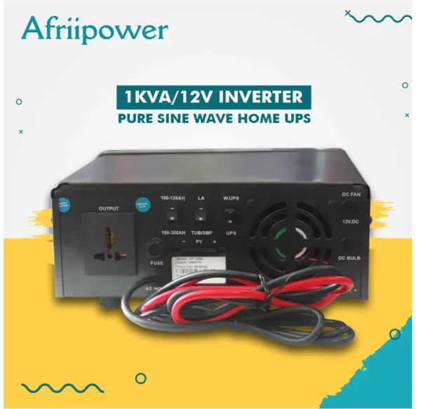 1KVA/12V Pure Sine Wave Inverter - Image 2