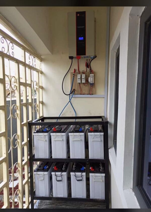 10KVA INVERTER SYSTEM INSTALLATION