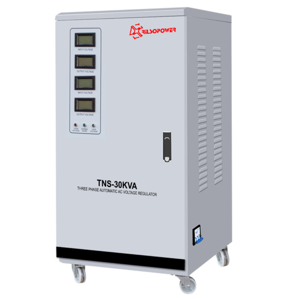 30KVA 3-Phase Rilsopower Servo Stabilizer With 18 Months Warranty