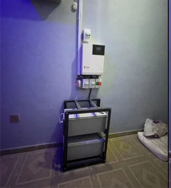 3.5KVA 24V SOLAR INSTALLATION