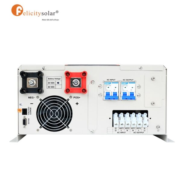 FL-IVPM5048 Li 5KVA 48V pure sine wave inverter with 120A MPPT - Image 2