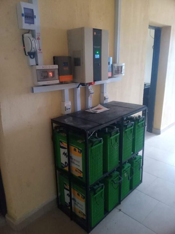 10KVA SOLAR INSTALLATION WITH FELICITY INVERTER