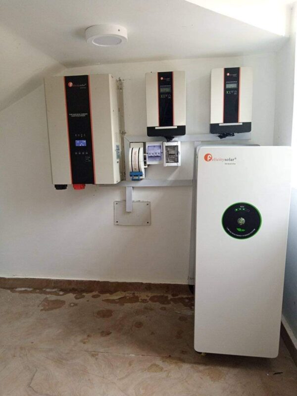 20KVA INVERTER WITH 15KWH FELICITY LITHIUM BATTERY FULL INSTALLATION