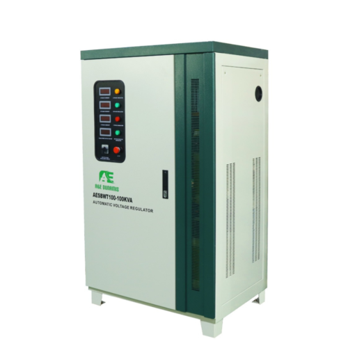 A&E Dunamis 100KVA 3-Phase SBW Servo Voltage Stabilizer