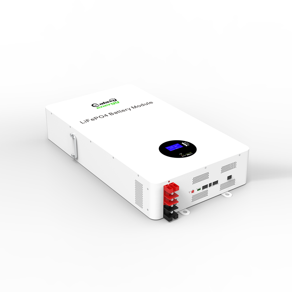 Galaxy Energy 5.8kWh 25.6V LiFePO4 wall mount lithium battery