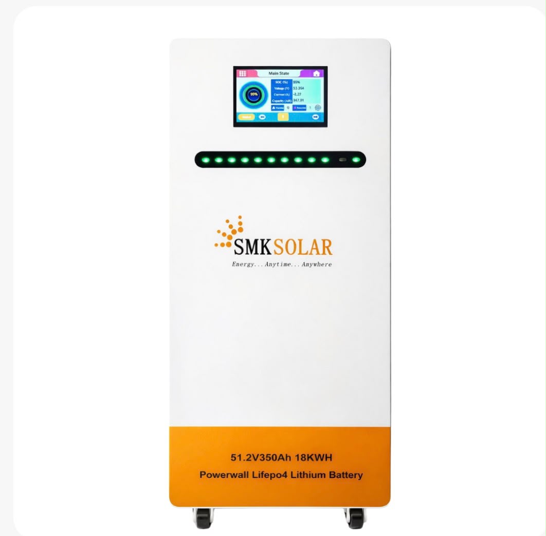 SMK 18kWh 51.2V LiFePO4 lithium battery