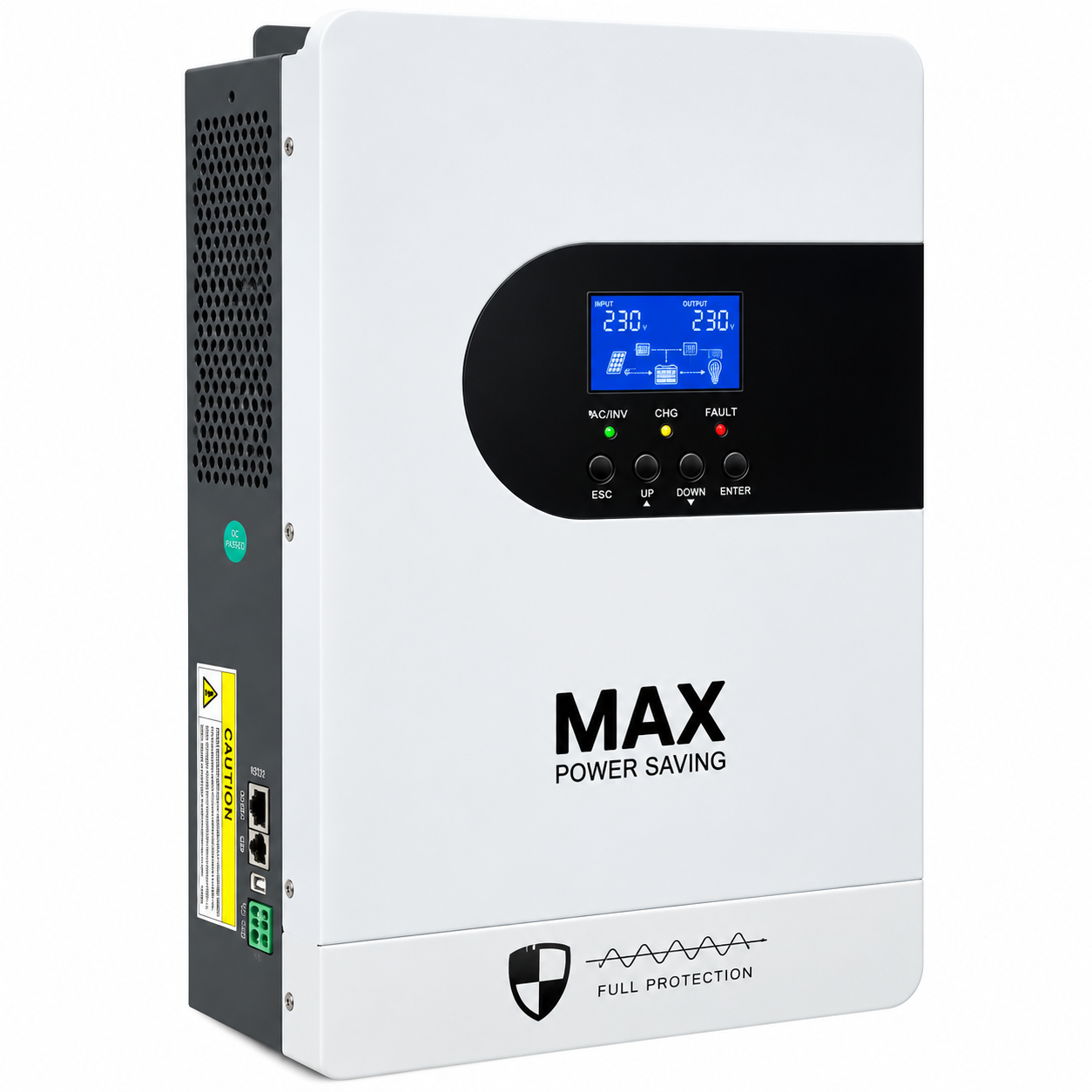 MAX 6KW 24V Hybrid Inverter with 120A MPPT